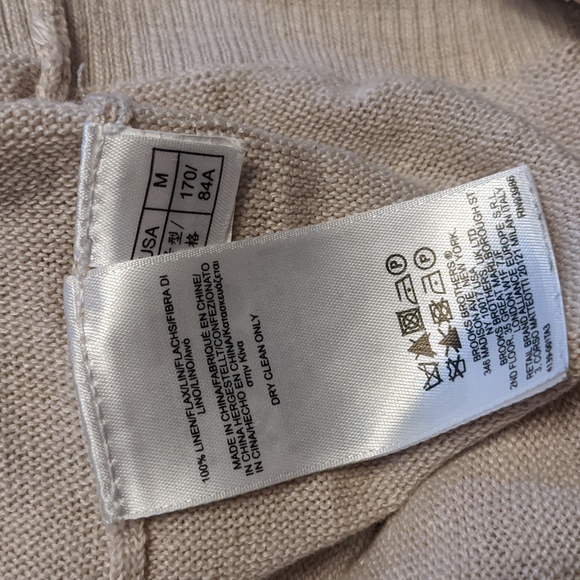 Brooks Brothers Linen Sleeveless Knit Top - Picture 6 of 6